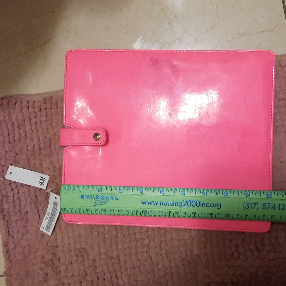 Authentic H&M 📝 NOTEBOOK TABLET HOLDER SEXXY HOT 🔥 PINK 💘